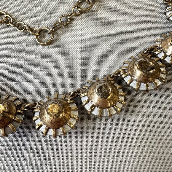 J. Crew Clear Rhinestone Retro Necklace - Picture 11 of 15